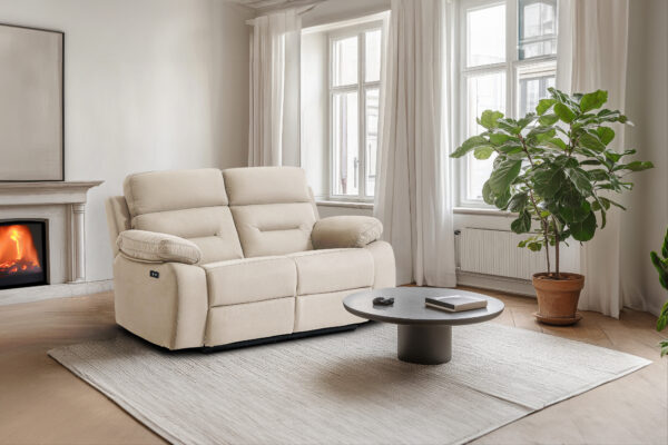 Gala Beige - Recliner Sofa