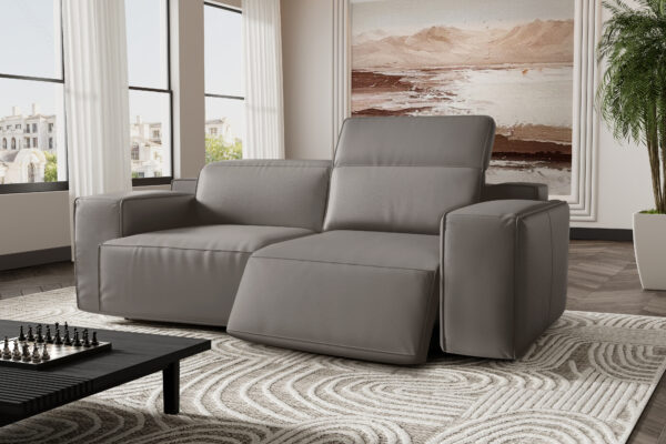 Valentina Gray - Recliner Sofa - Image 4