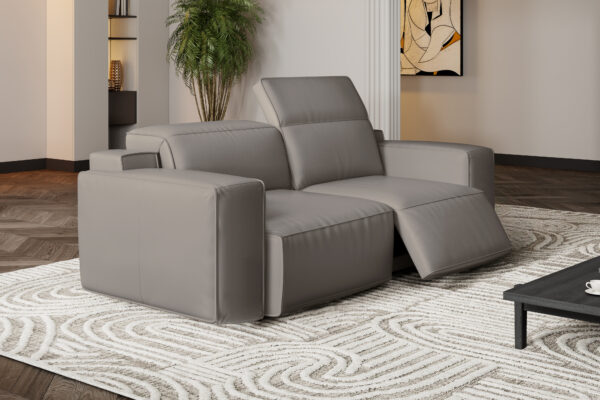 Valentina Gray - Recliner Sofa - Image 3