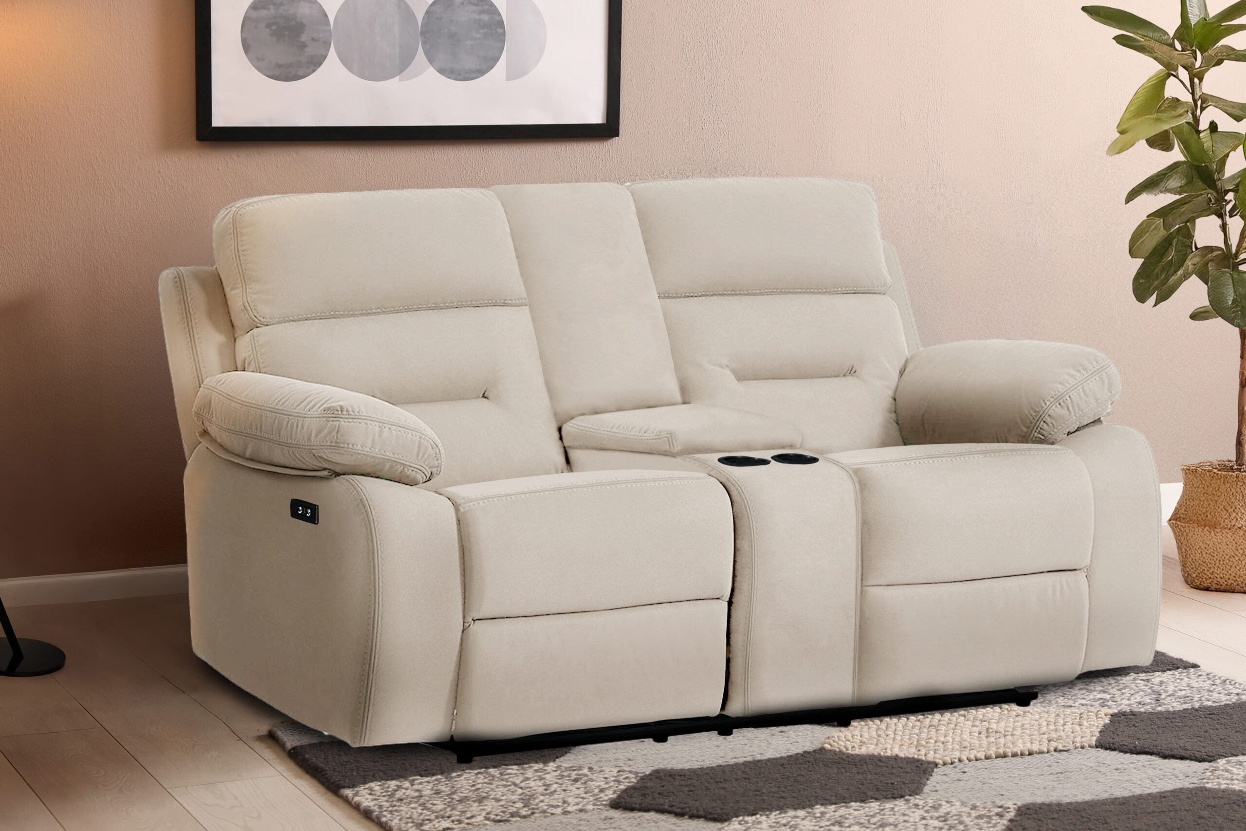 Love seat console lifestyle 2