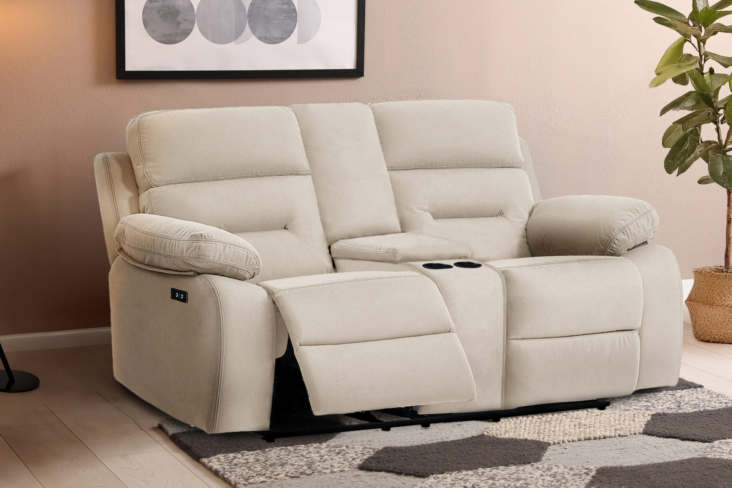 Love seat console lifestyle 3