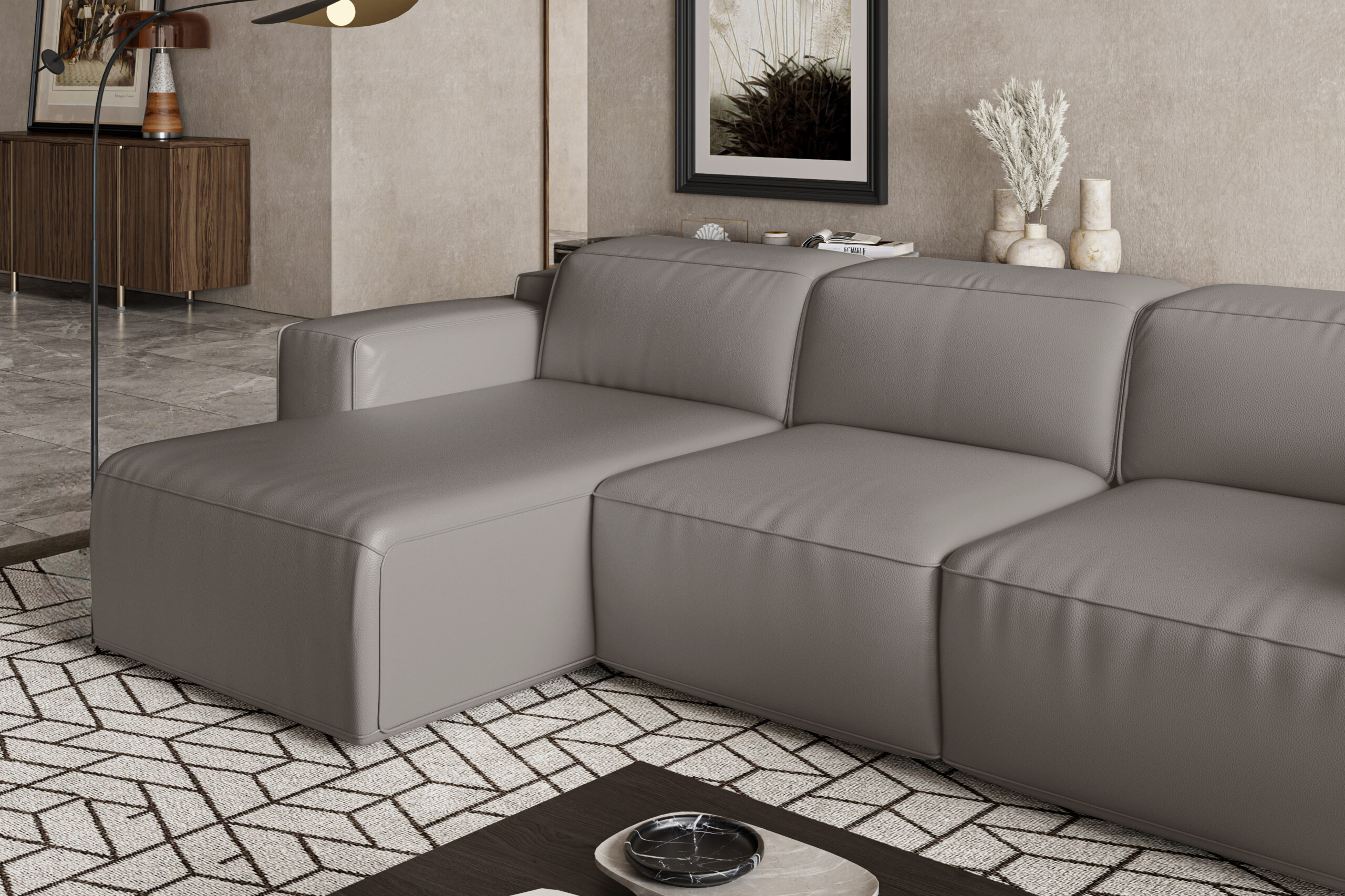 Valentina_Light-Grey_R3_LChaise_Lifestyle_3