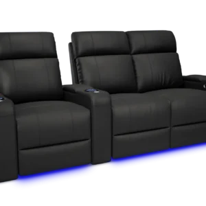 Piacenza Power Headrest Valencia Theater Seating - Row of 3 Loveseat Right