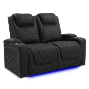 Oslo Luxury Home Theater Seating - Row of 2 Loveseat