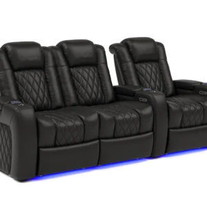 Tuscany Home Theater Seating - Row of 3 Loveseat Left
