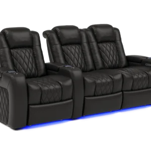 Tuscany Home Theater Seating - Row of 3 Loveseat Right