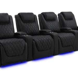 Oslo Luxury Home Theater Seating - Row of 4