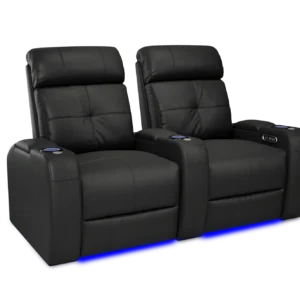 Verona Power Headrest Home Theater Seating - Row of 2