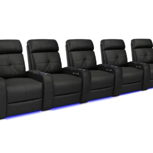 Verona Power Headrest Valencia Theater Seating - Row of 5